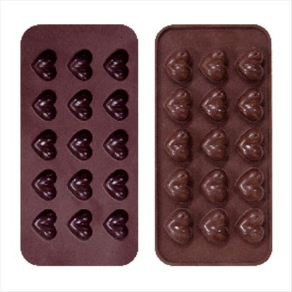 Picture of RENA SILICONE SWEETHEART CHOCOLATE MOULD 40661