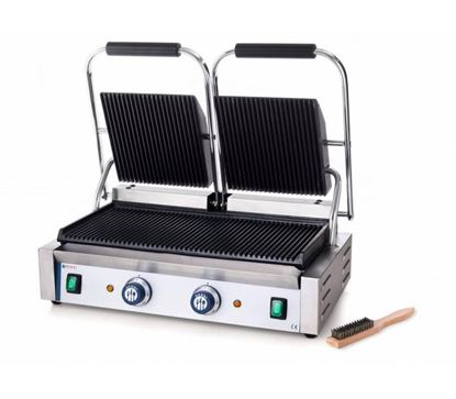 Picture of ELINVER GRILLER 10" DOUBLE 1.8KW X 2