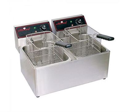 Picture of ELINVER FRYER 8L DOUBLE 88T (TIMER)