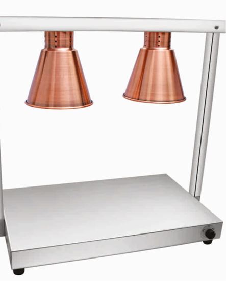 Picture of ELINVER FOOD LAMP WARMER DLX 2 GOLD