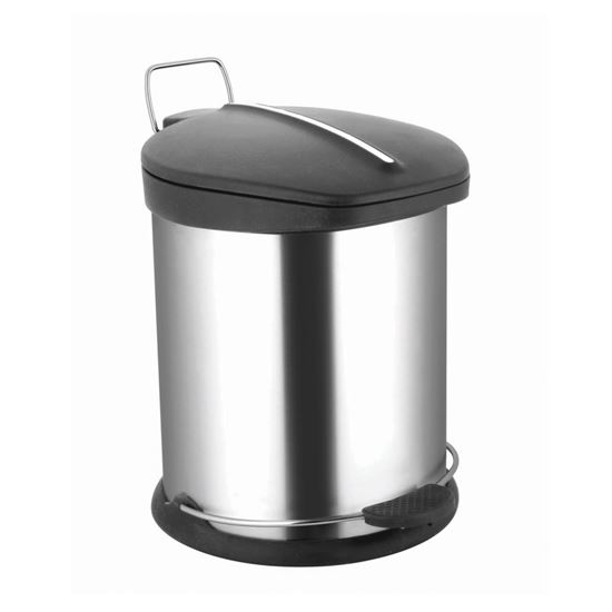 Picture of STEELONE STEELONEEP ON PEDAL BIN 5 LTR (SMALL)