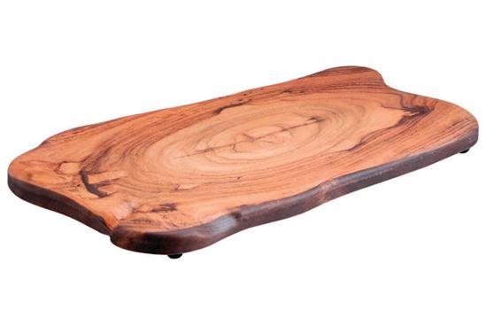 Picture of DINEWELL WOOD PLATTER WALNUT 0112