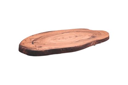 Picture of DINEWELL WOOD PLATTER OVEL CUT SMALL 0119