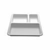 Picture of MUSKAN PARTITION PLATE 3IN1 PAV BHAJI (CLEAR)