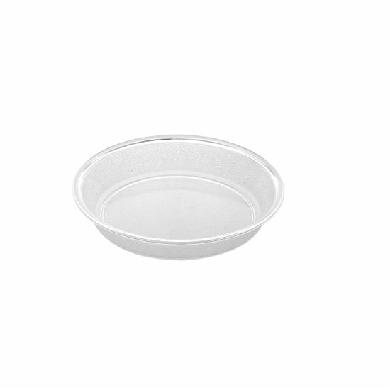 Picture of MUSKAN CHAT PLATE ROUND 5"(CLEAR)