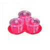 Picture of MUSKAN JAM POT TRAY SET (SMALL) RED