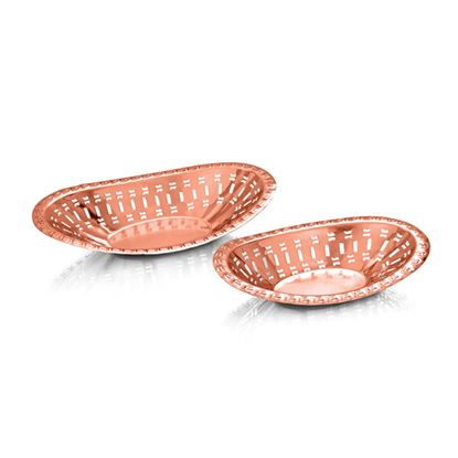 Picture of LACOPPERA BREAD BASKET OVAL PERFORRATED NO1