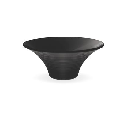 Picture of DINEWELL FLOWER BOWL 8" 3009 (BLACK)