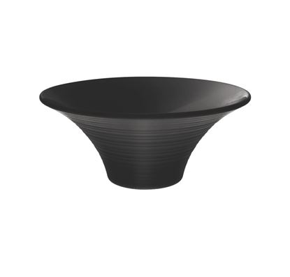 Picture of DINEWELL FLOWER BOWL 9.5" 3010 (BLACK)