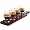 Picture of WOOD SHOT GLASS TRAY (4P)