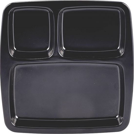 Picture of DINEWELL PARTITION PLATE (3P) 3073 (BLACK)