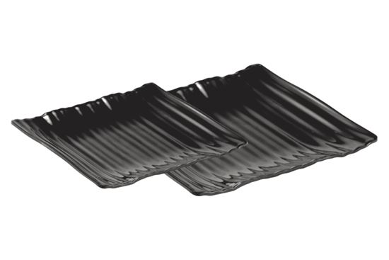 Picture of DINEWELL SWISS PLATTER MEDIUM 3044 (BLACK)