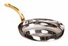 Picture of DESTELLER OVAL PAN BRASS HANDLE MIRROR (NO1)