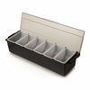 Picture of V4 CONDIMENT TRAY(6 PORTION) (BLACK)