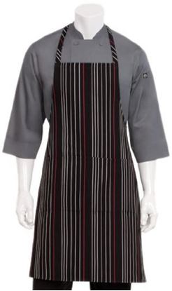 Picture of CHAFFEX UNF APRON RED STRIPE