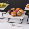 Picture of IG RISER SQ BUFFET STAND BLACK 18.5X18.3X7.7CM