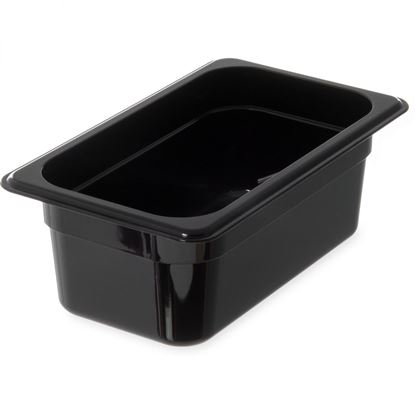 Picture of CAMBRO FOOD PAN 1/4 100MM (BLACK)