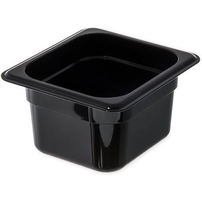 Picture of CAMBRO FOOD PAN 1/6 100MM (BLACK)