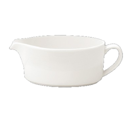 Picture of BONE-CHINA CHIP & DIP RECTANGLE 20CM