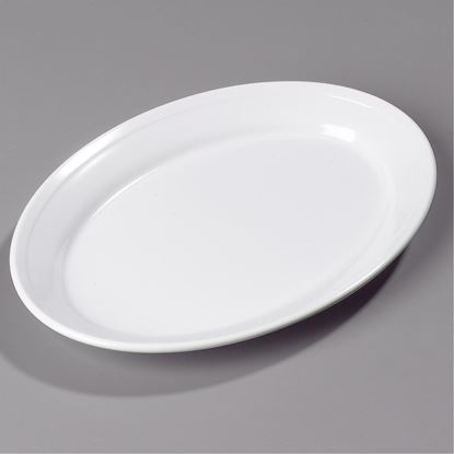 Picture of DINEWELL OVAL SERVING PLATTER 14" LARGE-3035 (BLACK)
