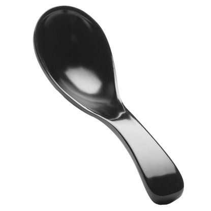 Picture of DINEWELL SOUP SPOON ROUND 5013 (BLACK)