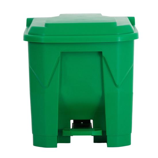 Picture of CHAFFEX PEDAL DUSTBIN PLASTIC 30L (GREEN)