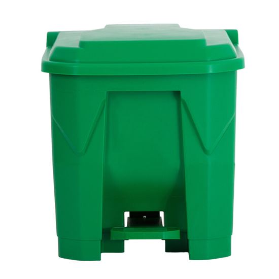 Picture of CHAFFEX PEDAL DUSTBIN PLASTIC 80L (YELLOW+GREY)