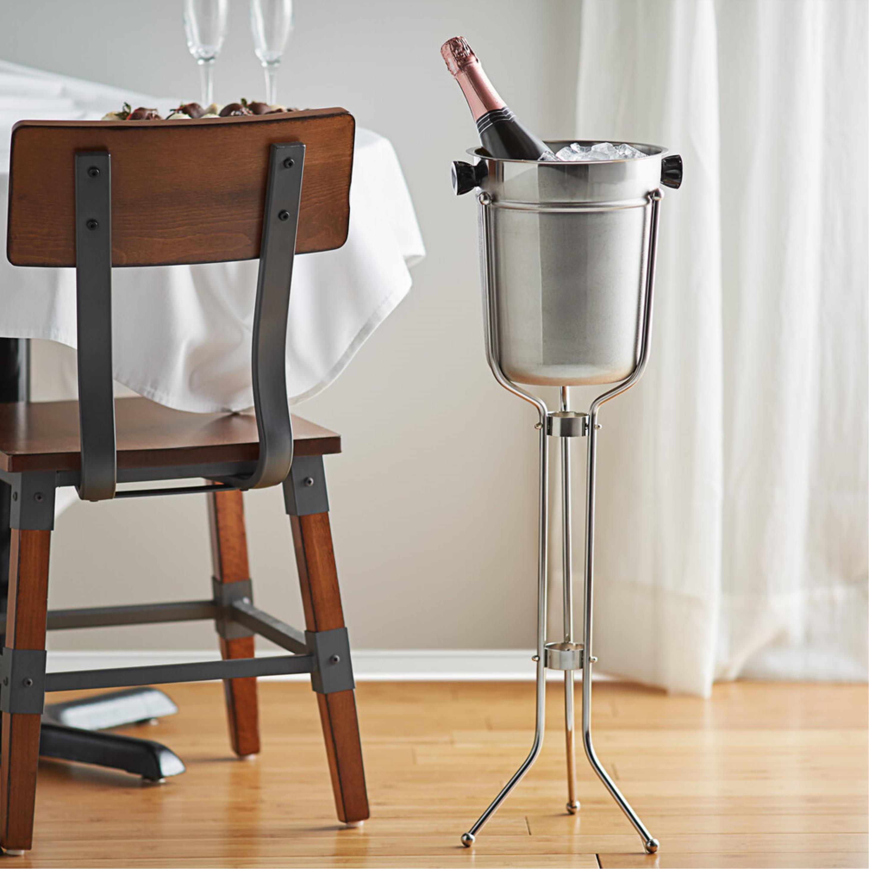 KMW WINE BUCKET WITH STAND (FOLDING) Hotelware Supplier LCA Solutions