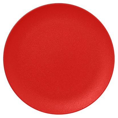 Picture of ARIANE DZZ RED ROUND RIMLESS PLATE 27 CM
