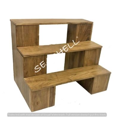 Picture of SHL RISER WOOD 3 TIER WITH STEPS 24