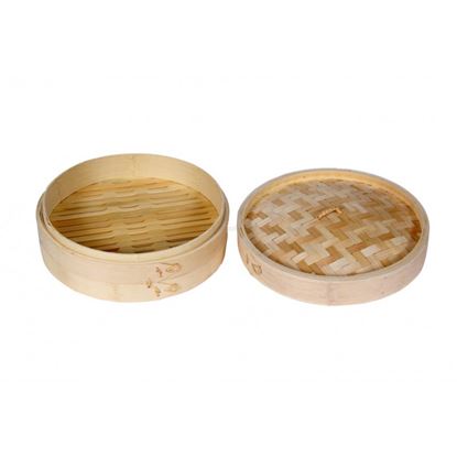 Picture of WOOD DIMSIM BASKET 10