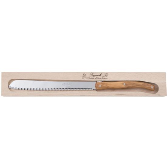 Picture of CHAFFEX BREAD KNIFE WOOD HANDL 12 (ST/LT)