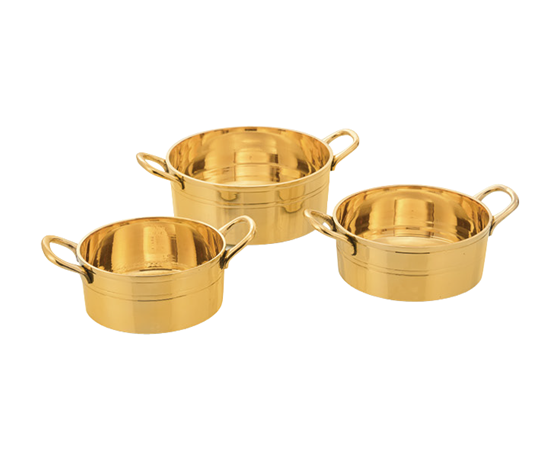 Picture of LACOPPERA BRASS SAUCE PAN NO2