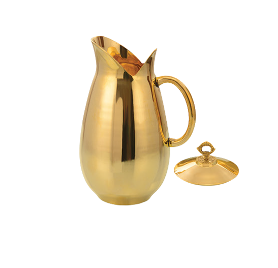 Picture of LACOPPERA BRASS JUG DOLPHIN W/LID