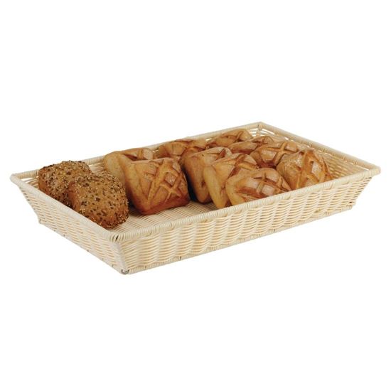 Picture of CHAFFEX POLY BASKET RECT 1/1 (IVORY)