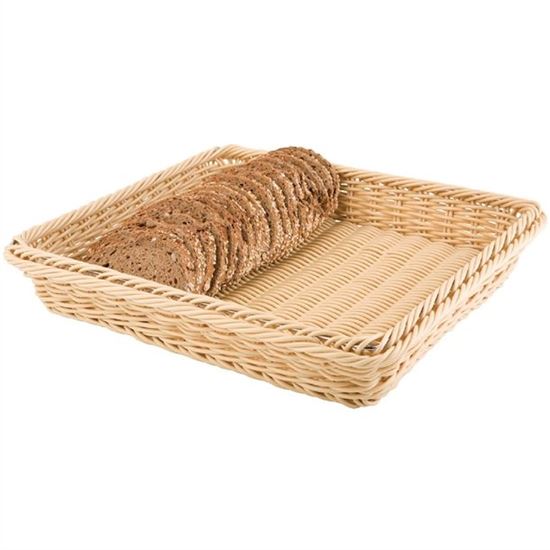 Picture of CHAFFEX POLY BASKET RECT 14X18 (IVORY)