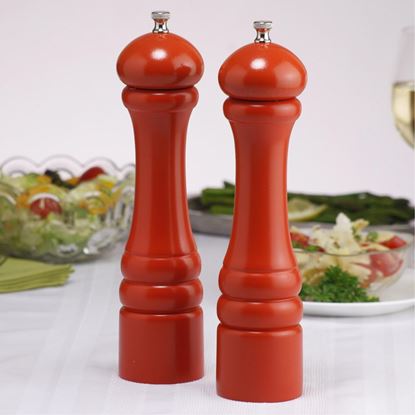 Picture of KMW WOOD PEPPER MILLI 10" (RED)
