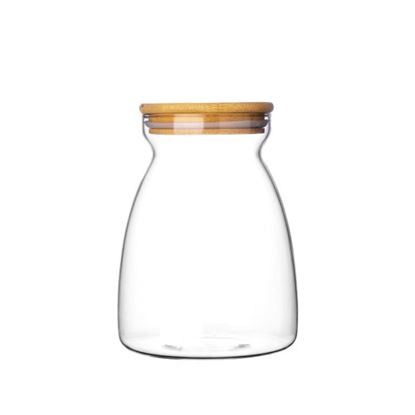 Picture of IMP DELI JAR BAMBOO LID 1140ML GPG31-3