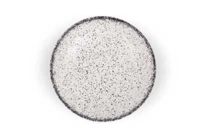 Picture of ARIANE ROCK OBSIDIAN COUPE DEEP PLATE 21CM