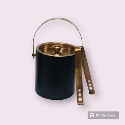 Picture of CK ICE BUCKET 1.5L BLACK + RGOLD 1041
