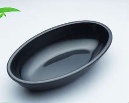 Picture of BLK GP OVAL DISH P130