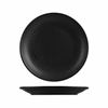 Picture of ARIANE DZZ BLK ROUND RIMLESS PLATE 21 CM