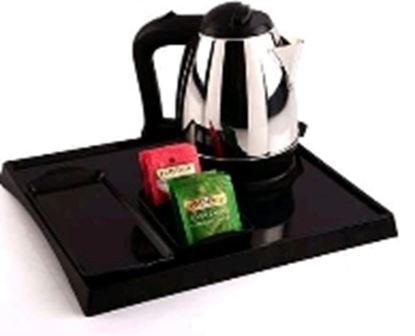 Picture of MUSKAN KETTLE TRAY SET 3P BLACK