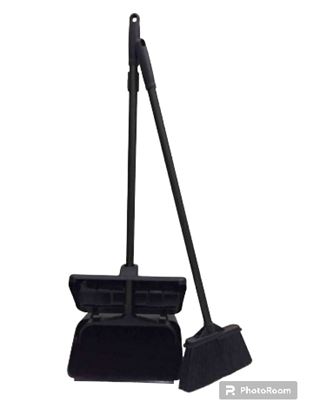 Picture of HK DUST PAN WITH BROOM PLASTIC