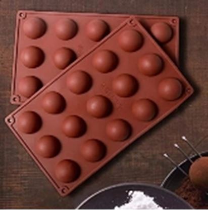 Picture of BAK CHOCOLATE MOULD SILICON - ROUND BALL