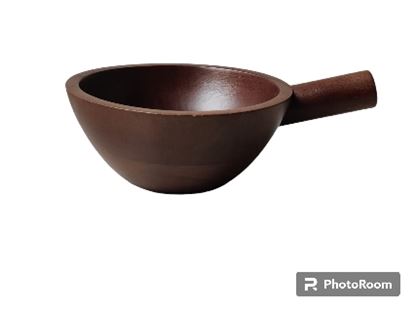 Picture of SHL WOOD WOK BOWL W/H 7