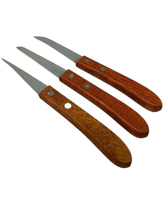 Picture of CHAFFEX CARVING KNIFE SET WOOD (3P)