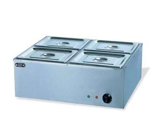 Picture of ELINVER BAIN MARIE 4 PAN 1/2 & LID W/WALVE 1.5KW