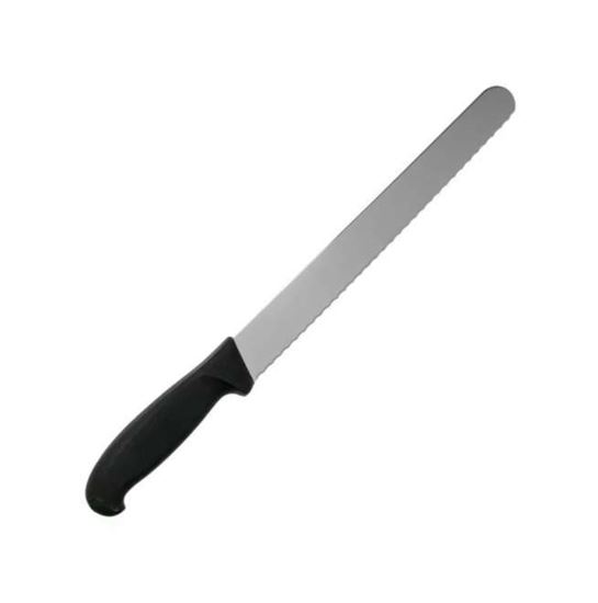 Picture of SC BREAD KNIFE SERRATED 8 BLACK