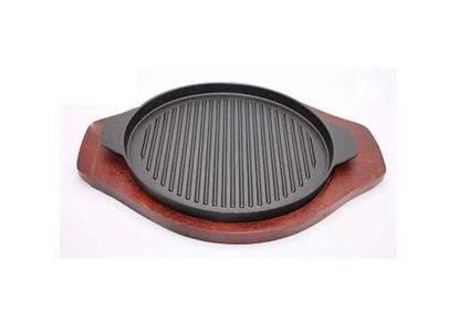 Picture of WOOD SIZZLER ROUND SKILLET 10